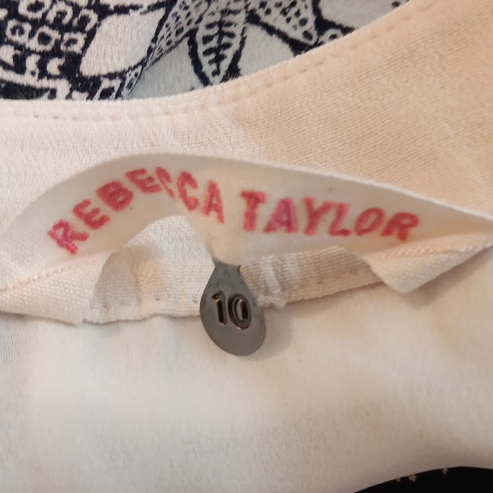 Rebecca Taylor Patchwork Shift. Colorblock. - image 12